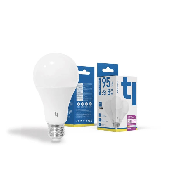 Tuled Redeem Plus A70S E27 LED Ampul, Titreşimsiz, Göz Konforu, Tekli - 8