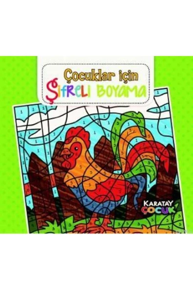 Karatay Çocuk Çocuklar Için Şifreli Boyama ürün görseli 1