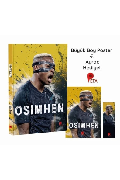 peta kitap Victor Osimhen -peta (POSTER VE AYRAÇ HEDİYELİ) - 1