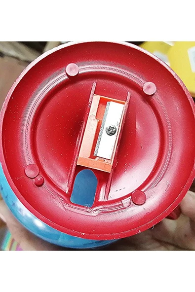 Artı Siyasi Dünya Küresi Kalemtıraş 10 Cm - Resim 2