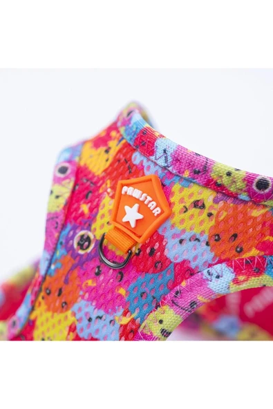 Pawstar Monsters Air-mesh Göğüs Tasması Kedi Köpek Göğüs Tasması - Resim 8