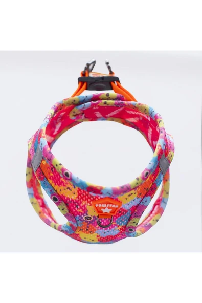 Pawstar Monsters Air-mesh Göğüs Tasması Kedi Köpek Göğüs Tasması - Resim 3