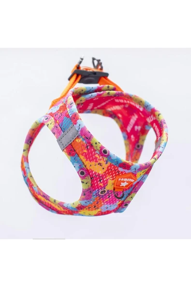 Pawstar Monsters Air-mesh Göğüs Tasması Kedi Köpek Göğüs Tasması - Resim 2