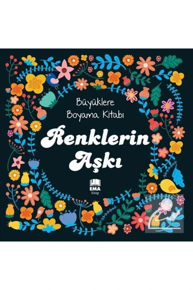 Nesil Yayınları Renklerin Aşkı / Büyüklere Boyama Kitabı - 1
