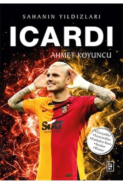Parodi Yayınları Icardi - Sahanın Yıldızları - Futbolcu Kartları ( Poster Hediyeli ) ürün görseli 1