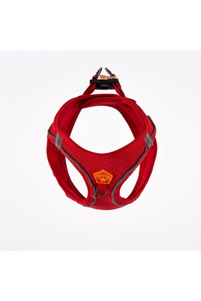 Pawstar Kırmızı Air-mesh Göğüs Tasması Kedi Köpek Göğüs Tasması - 2