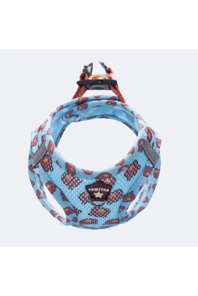 Pawstar Bears Air-mesh Göğüs Tasması Kedi Köpek Göğüs Tasması - Resim 2