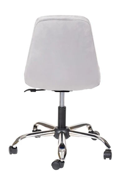 MARKAELZ YONCA OFİS, ÇOCUK ODASI ÇALIŞMA SANDALYESİ, KROM METAL AYAK (AYARLANILABİLİR) - 4