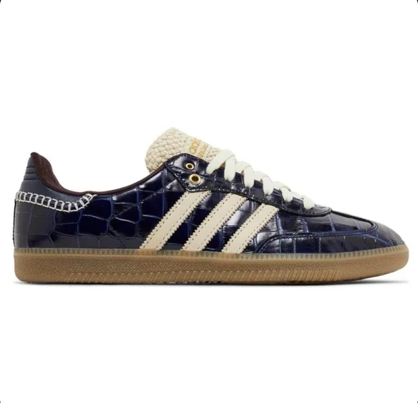 Samba Wales Bonner Navy Croc - 1