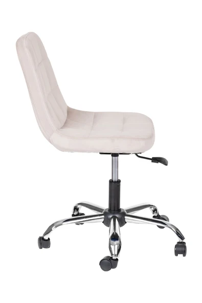 MARKAELZ YONCA OFİS, ÇOCUK ODASI ÇALIŞMA SANDALYESİ, KROM METAL AYAK (AYARLANILABİLİR) - 2