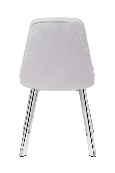 markadizayn YONCA SALON, MUTFAK SANDALYESİ NİKELAJ AYAK - 4