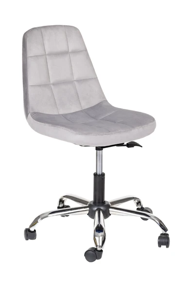 MARKAELZ YONCA OFİS, ÇOCUK ODASI ÇALIŞMA SANDALYESİ, KROM METAL AYAK (AYARLANILABİLİR)