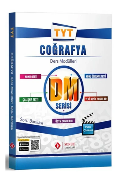 Tyt Coğrafya Soru Bankası Dm ürün görseli 1