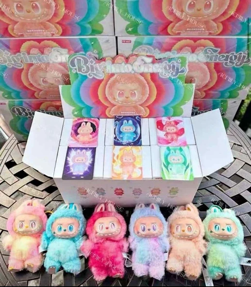 Labubu Pop Mart  THE MONSTERS Big into Energy Series-Vinyl Plush Pendant Blind Box