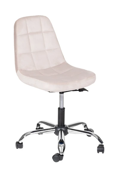 MARKAELZ YONCA OFİS, ÇOCUK ODASI ÇALIŞMA SANDALYESİ, KROM METAL AYAK (AYARLANILABİLİR)