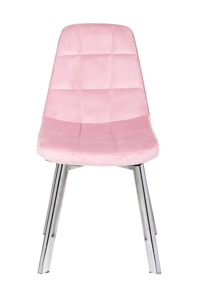 markadizayn YONCA SALON, MUTFAK SANDALYESİ NİKELAJ AYAK - 3