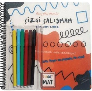 Funny Mat Mini Set - Çizgi Çalışmam ürün görseli 1