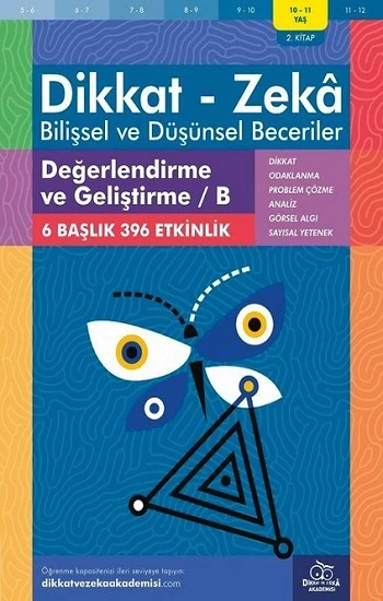 10 - 11 Yaş Bilişsel Ve Düşünsel Beceriler 2.kitap ürün görseli 1