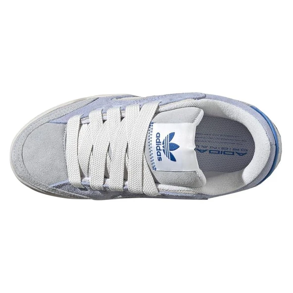 adidas Womens Adi2000 X Lace Up Sneakers Shoes Casual - Beige, Blue, Grey, Grey - 4