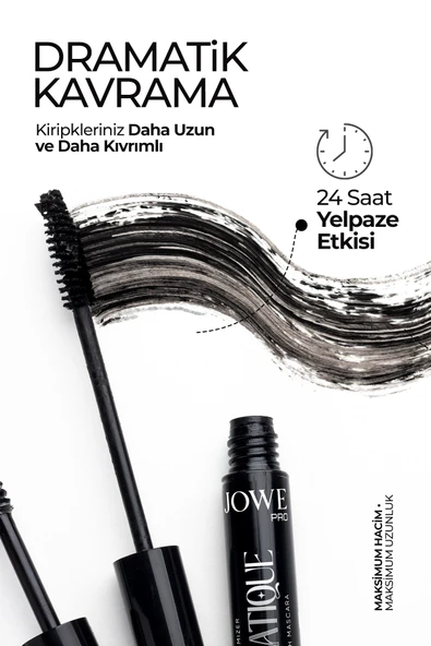 Kıvrım ve Hacim Veren, Kusursuz Ayıran Dramatique Volume Mascara - Siyah - 4