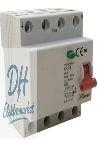 xkoren 4x40 300ma Yangın Koruma Rölesi