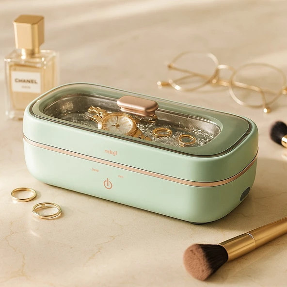 Mioji Mio UV1C Takı Saat Gözlük Temizleyici Yeşil - Resim 2