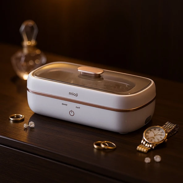 Mioji Mio UV1C Takı Saat Gözlük Temizleyici - Beyaz - Resim 4