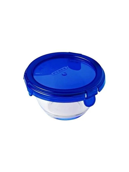 Pyrex Kapaklı Yuvarlak Saklama Kabı 0,2L 894PGPB/7040 - 1