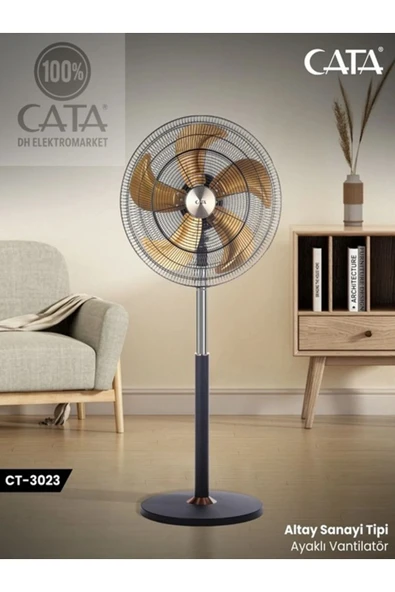 Cata Altay Sanayi Tipi Ayaklı Vantilatör CT-3023