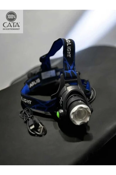Cata Şarj Edilebilir Poyraz Led Kafa Feneri - 8