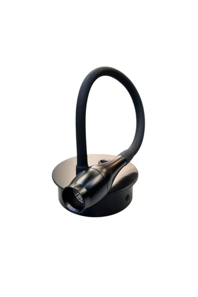 Cata 3 W Led Baykuş Okuma Lambası - Gün Işığı (3000K) - Siyah - CT-5232G - 3