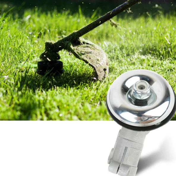 Kmtmak Motorlu Tırpan Redüktör 28mm 9 Diş Frezeli Ot Motoru Rediktörü - Resim 6