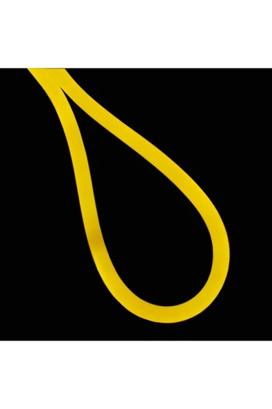 Cata Esnek Neon Hortum Led - Amber Işık - 220 Volt - Dış Mekan - 25 Metre - CT-4554A - 3