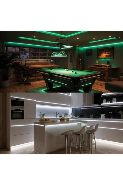 Cata Ct-4557 Rgb Şerit Led Seti (5 METRE RGB LED TRAFO RGB KUMANDA) - 3