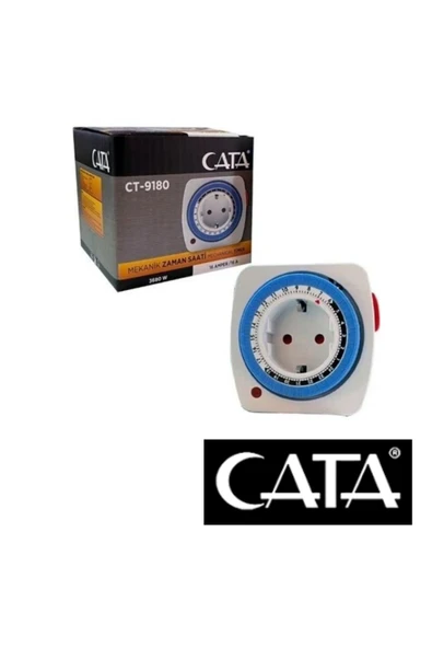 Cata Ct-9180 Zaman Ayarlı Priz Mekanik Ayarlanabilir - 6