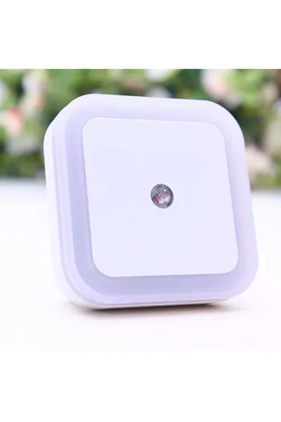 Cata Ct-9500 Priz Sistemli Fotoselli Ledli Sensörlü Gece lambası Beyaz Işık