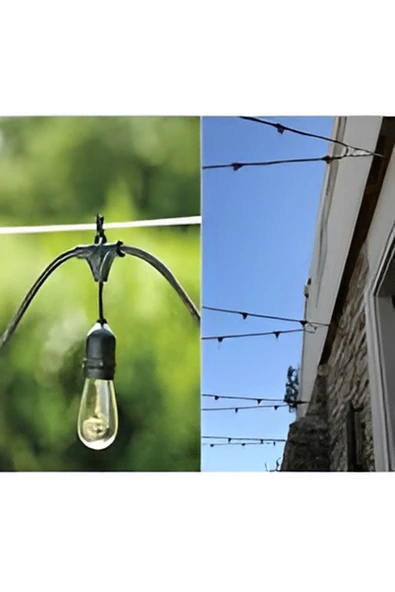 Cata 10 MT 20Ad. E27 DUY - Eklenebilir - Sarmaşık Dış Mekan Armatür CT-7070 - 6