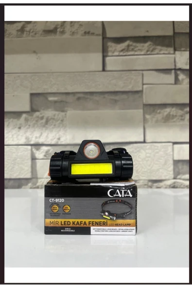 Cata Ct-9120 Şarjlı Mir Led Kafa Feneri Çift Fonksiyonlu - 2