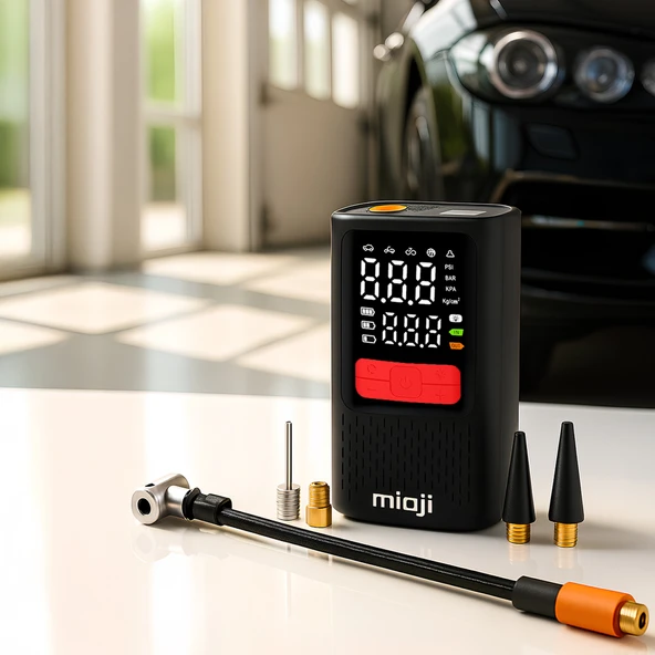 Mioji Mio 11C 4000mAh Taşınabilir Hava Pompası + Powerbank - 1