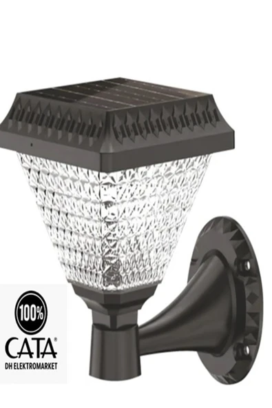 Cata Duvar Armatür Solarlı 30W 6400K Beyaz Işık - 3