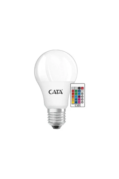 Cata 9 W Uzaktan Kumandalı Rgb Led Ampul Ct-4058 -1 Adet Ct 4058