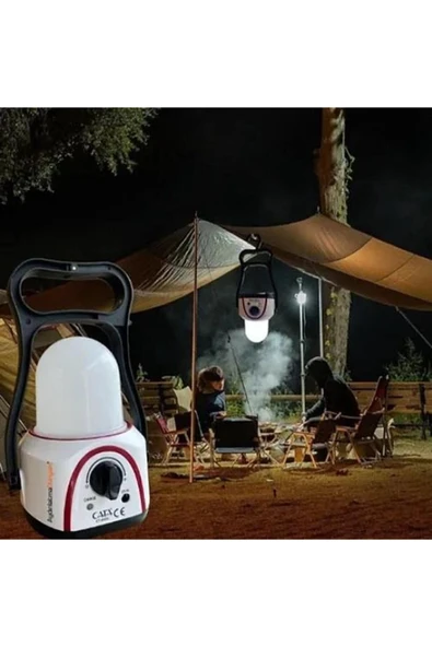 Cata CT-9950 Abant Gemici Tipi Şarjlı El Feneri Dimmerli Güçlü LED Taşınabilir Kamp ve Acil Durum La - 5