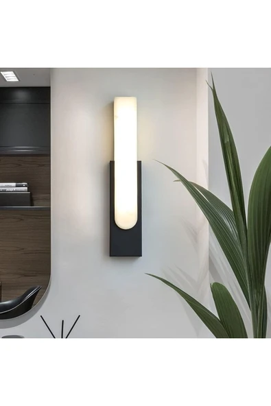 Cata 10 W Hawai İki Yönlü Led Duvar Aplik - Gün Işığı (3000K) - Siyah - IP54 - CT-7067 - 4