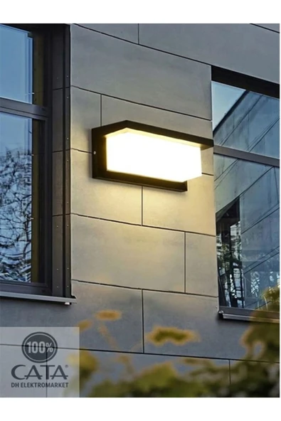 Cata Cunda 30W Duvar Apliği Modern LED Dış Aydınlatma 2350LM Günışığı 3200K - 6