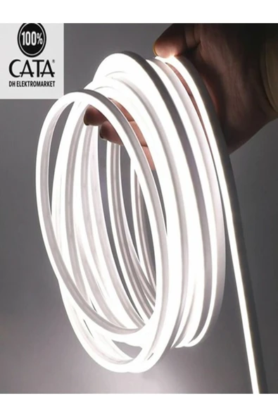 Cata 12 V Neon Led Beyaz 5mt