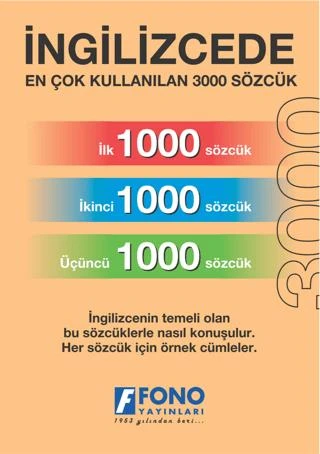 İngilizcede En Çok Kullanılan 3000 Sözcük ürün görseli 1