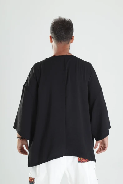 Aerobin Keten Oversize T-Shirt - 4