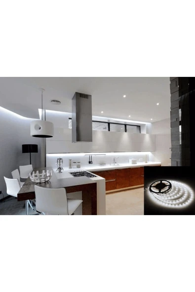 Cata CT 4480 10 Çip Beyaz İç Mekan Şerit Led 5m Aydınlatma - 3