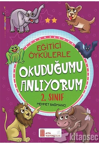 2. Sınıf Eğitici Öykülerle Okuduğumu Anlıyorum Ata Yayıncılık ürün görseli 1
