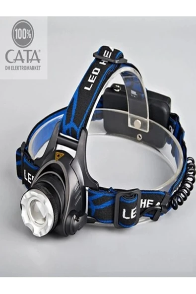 Cata Şarj Edilebilir Poyraz Led Kafa Feneri - 7